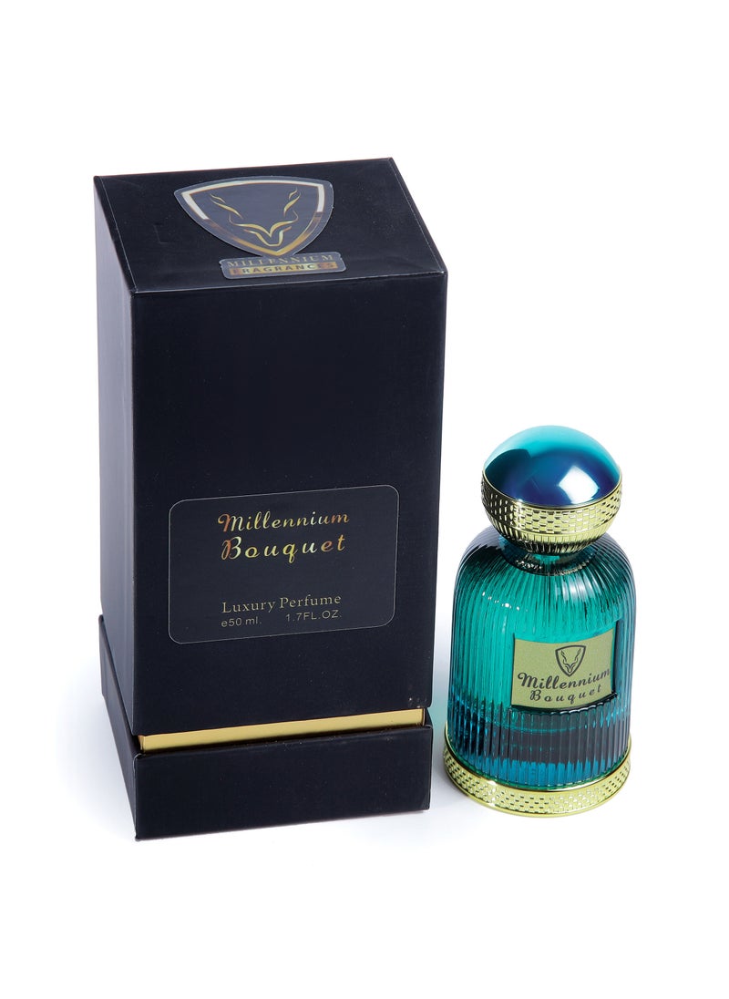 MILLENNIUM FRAGRANCES - Millennium Bouquet - Millennium Fragrances - Fragrance for All - Perfume for Men - Perfume for Women - Wedding Fragrance - Wedding Perfume Amber, jasmine, Musk, Patchouli, Pear, Tuberose, Ylang Ylang - Image 1