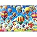 Blueforest 1000 Piece Puzzle for Adults Hot Air Balloons Vibrant Landscape Challenging Jigsaw Wall Art Gift with Poster 275x197 Inches - Image 2