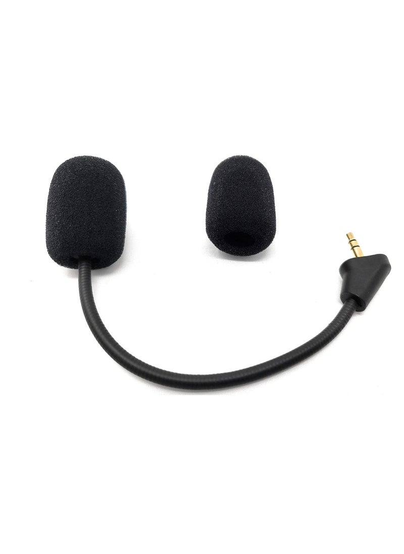 KASTWAVE - Replacement Cloud Alpha Game Mic 3.5mm Microphone Boom only for Kingston HyperX Cloud Alpha/Cloud Alpha S Pro PS4 Xbox One Nintendo Switch Computer PC Gaming Headsets - Image 1