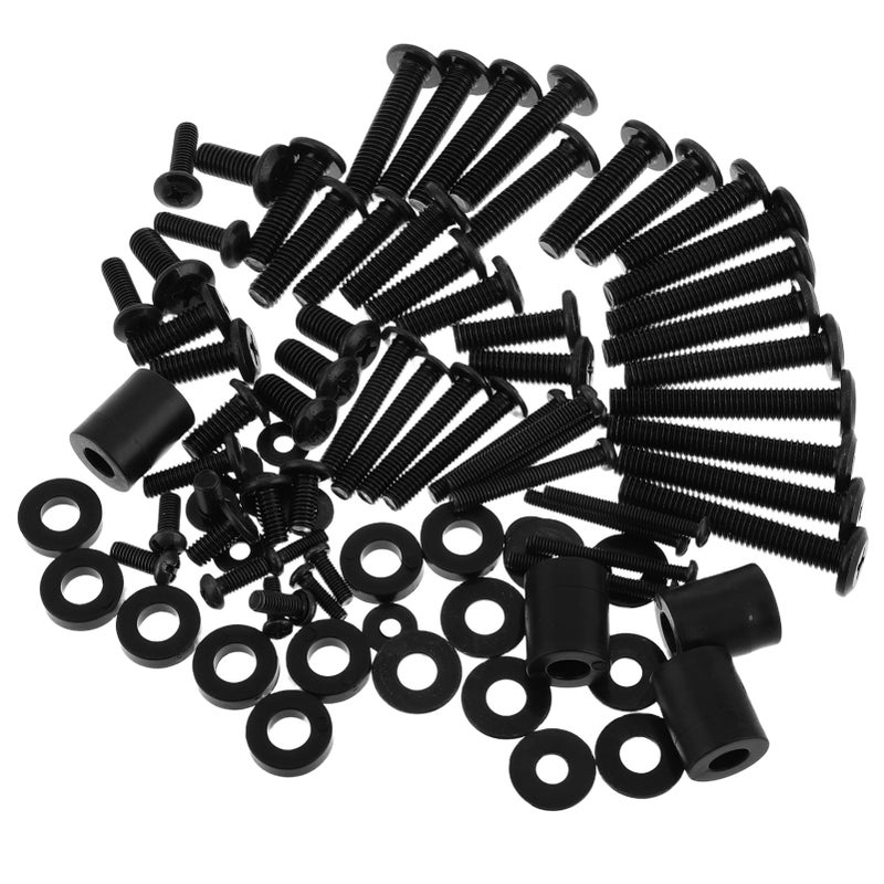88pcs Heavy Duty TV Wall Mount Screws Kit Complete Mounting Hardware Metal - Image 2