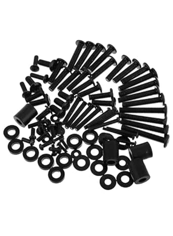 88pcs Heavy Duty TV Wall Mount Screws Kit Complete Mounting Hardware Metal - Image 1