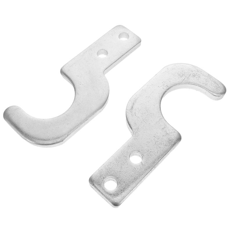Heavy Duty Scaffold Step Clamps Locking Rivet Hooks 2pcs Construction Safety - Image 2