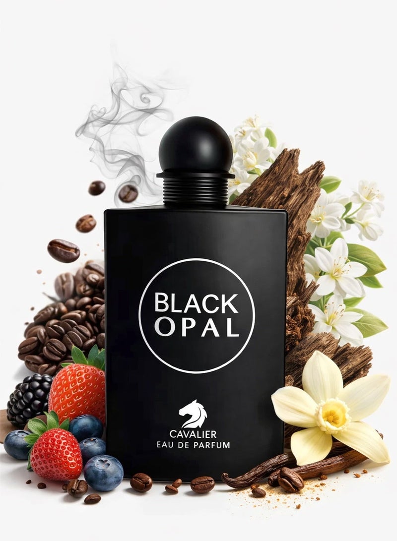 كافاليير بيرفيوم عطر نسائي فاخر كافاليير بلاك أوبال أو دو بارفان 100 مل | عطر نسائي يدوم طويلاً بمكونات الفانيليا والقهوة والزهور البيضاء - Image 1