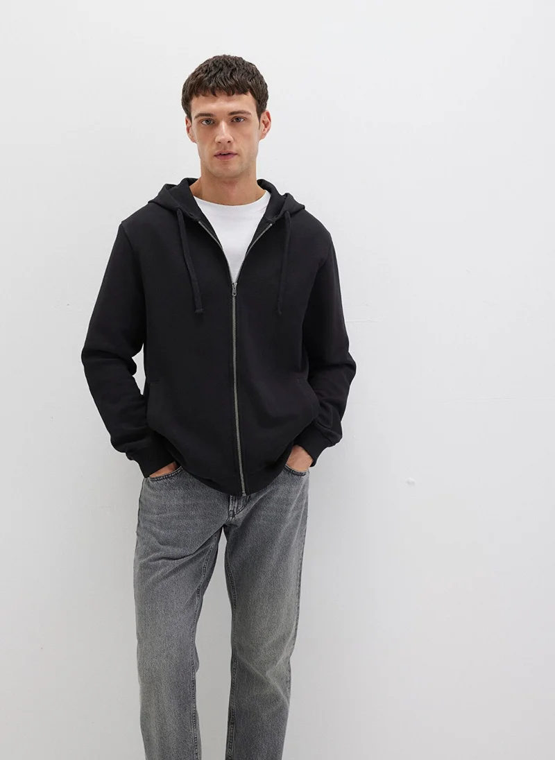 MAVI Crew Neck Black Sweatshirt