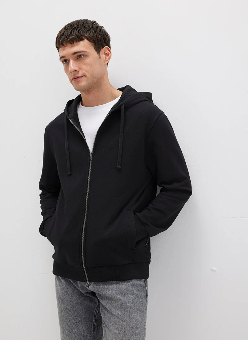 MAVI Crew Neck Black Sweatshirt