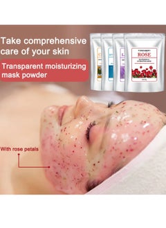 TONISABERY Aloe Vera Peel Off Face Mask Powder Soothes Sun Damage Repair and Moisturizing Facial Mask Transparent Hydrating Nourishing Facial Mask Powder for Men and Women 20g  - Image 3