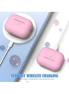wexon Protective Shockproof Silicone Case Cover for Apple AirPods pro 2 Generation Pink  - Image 4