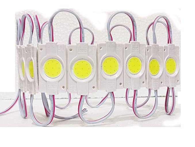 Autozap 20 Pcs Car Motorcycle Under Glow Led Module Strip Light Interior Light, Dash Light, Back Up Lamp Car, Motorbike, Truck, Van (White) - Image 1