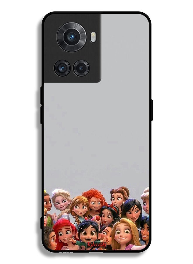 Tolwak OnePlus 10R 5G Protective Case Cover Friends Forever - Image 2