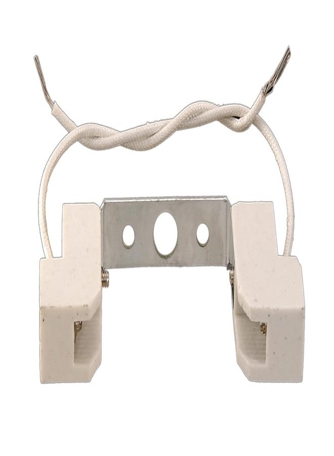 B&P Lamp® 4" Double Ended Halogen Socket W/Bracket - Image 1