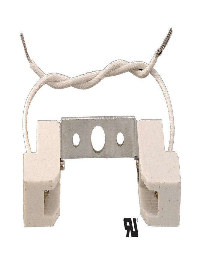 B&P Lamp® 4" Double Ended Halogen Socket W/Bracket - Image 2