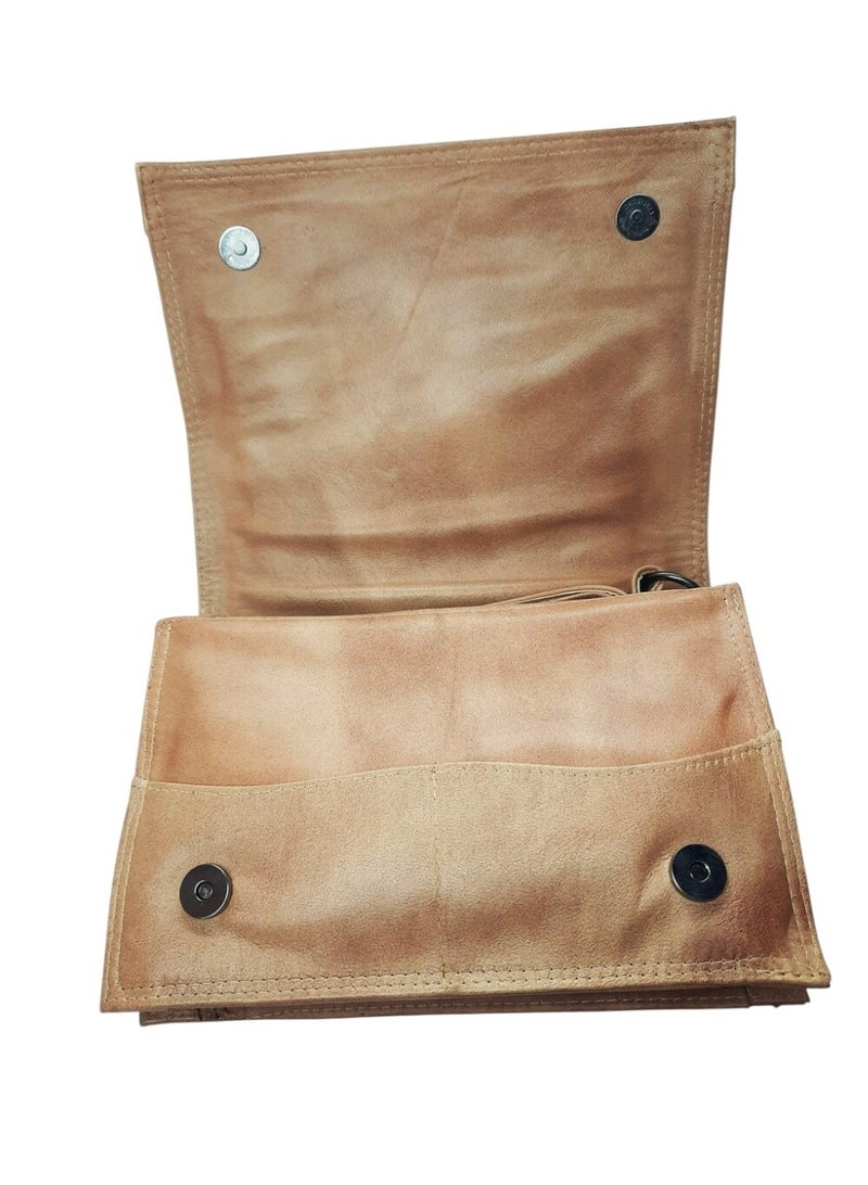 Women's Genuine Leather Shoulder Bag – Fully Lined Inside with Genuine Leather - Image 5