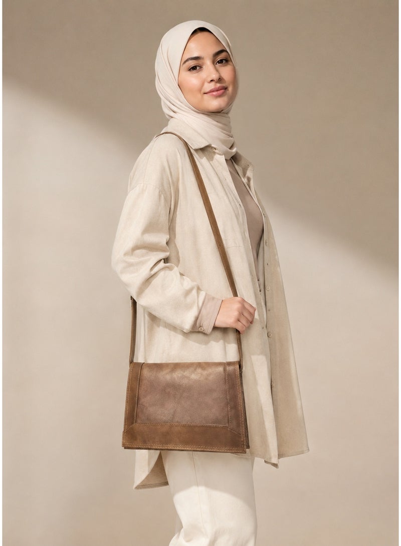 Women's Genuine Leather Shoulder Bag – Fully Lined Inside with Genuine Leather - Image 2