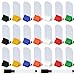 Meetory 45 Pieces Blank Game Board Markers and 35 Pieces Game Card Stands with 2 Pcs Black Marker Pens Plastic Token Cards with 7 MultiColor Card Stands for DIY Board Game Party Favor - Image 2