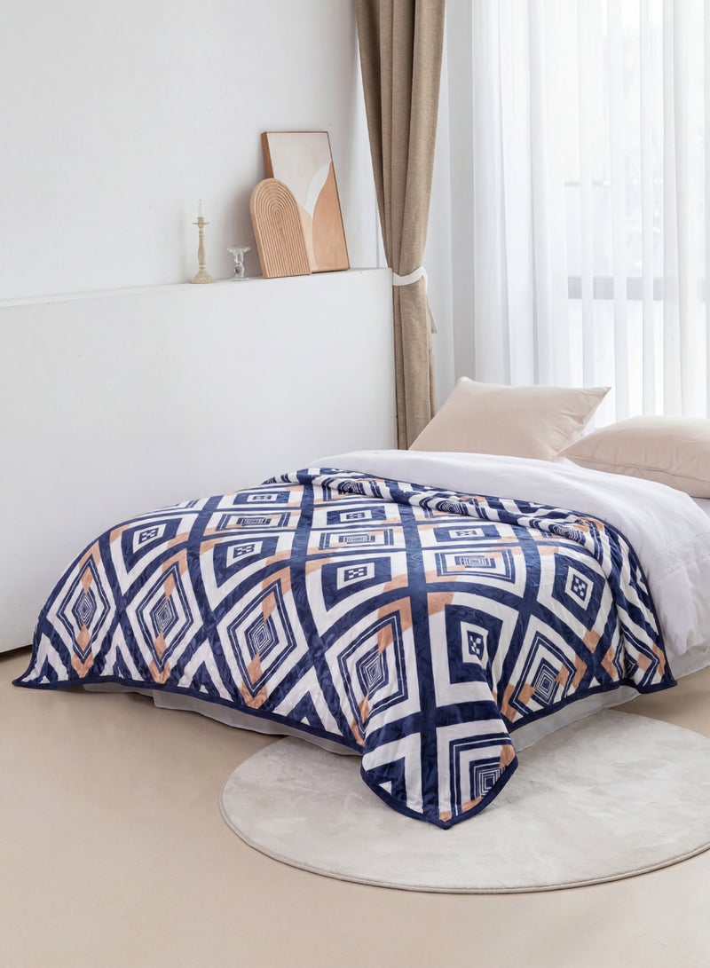 بارا جون بطانية فليس فلانيل Para John Warmee – بطانية سرير مزدوج فائقة النعومة من البوليستر مقاس 220×240 سم - Image 3