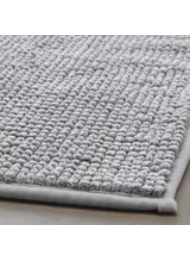 Toftbo Bath mat grey-white mélange 50x80 cm - Image 2