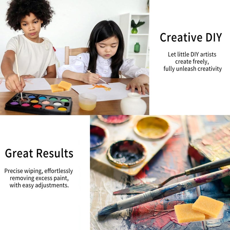 WHTCHSU 2pcs Glue and Residue Eraser Rubber Cement Cleaner for Removing Adhesive and Residues from Paper Plastic and More - Image 5