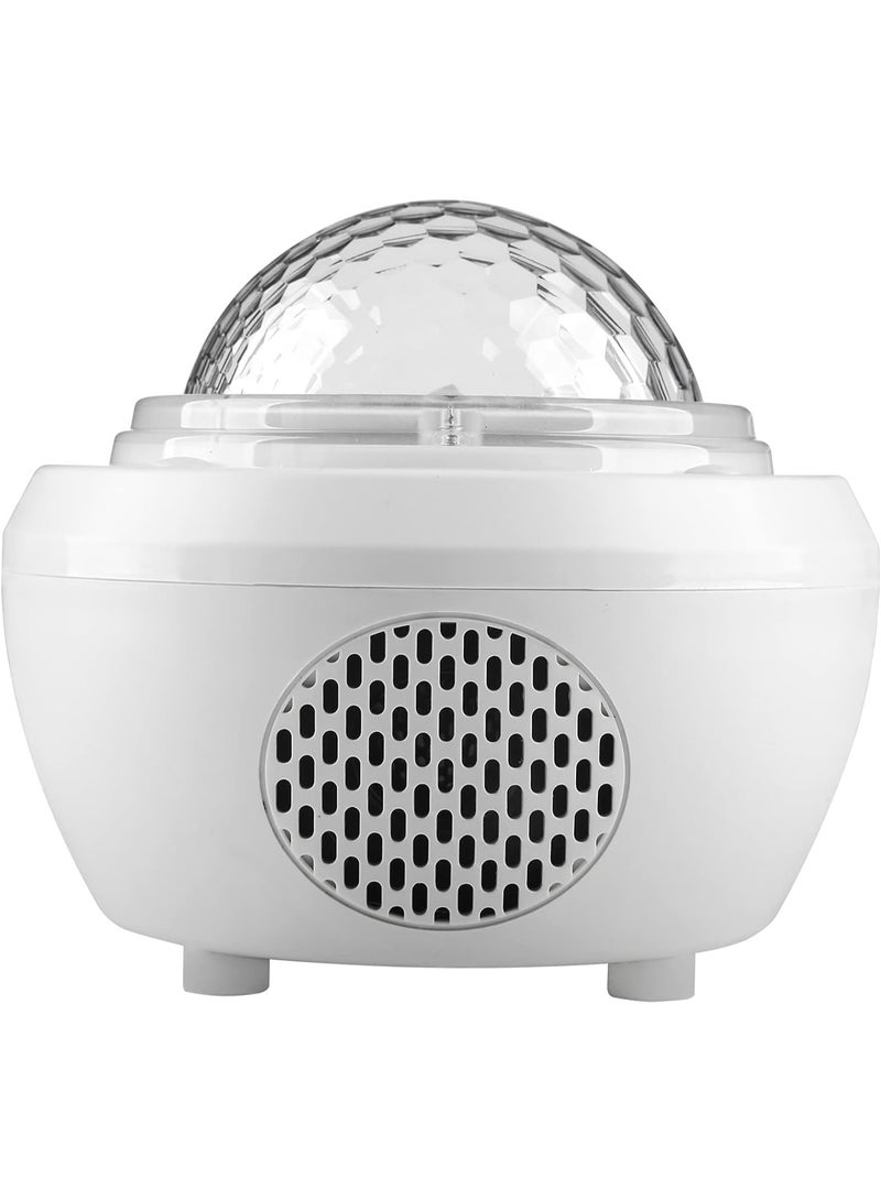 Raxoom Projector Night Lights for Kids Plays Music with Bluetooth Speaker, Sound Activated USB Disco Ball Baby Projector Water Wave Ceiling Lights with Rechargeable Battery for Girl  - Image 3