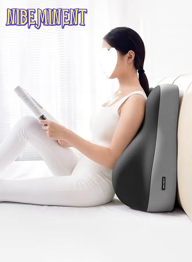 NIBEMINENT وسادة رفع الساق متعددة الاستخدامات وسادة مثلثية وسادة قطنية وسادة نوم وسادة محمولة وسادة جسم للنوم رفع الساق سرير أريكة سفر تخييم - Image 4