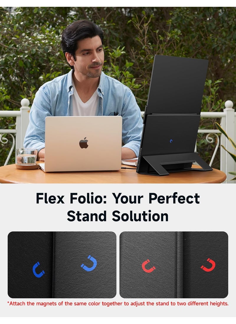 JSAUX JSAUX Leather Stand for FlipGo 16 Portable Monitor  - Image 4