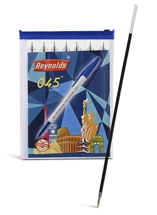 Reynolds 045 Ball Pen Refills Set - 20 PENS Refill |Ball PENS for Writing | Pen for Students & Office Stationery | 0.7 mm TIP Size - Image 1