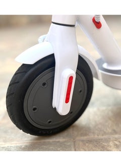Crony XM M365 App high speed 250W Motor E-Scooter 25-45KM/H Speed, 36V/7.8AH Battery, 10-25KM Range, Front Suspension, Rear Disc Brakes, Aluminum Alloy Frame, 100KG Max Load, LED Headlamp, App Connectivity, Foldable & Portable Electric Scooter for Adults & Teen &  Kids, Electric Scooter for Commuting & Leisure, Long-Range Motorized Scooter with Easy Folding, Lightweight High-Performance Commuter Skateboard，White  - Image 3