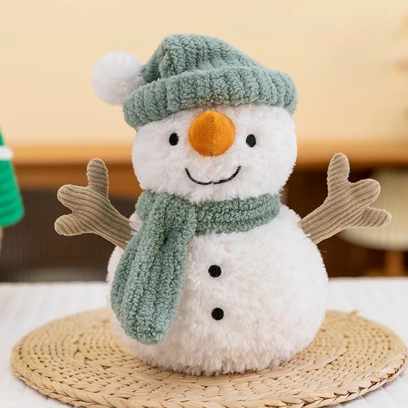 Y&D New Design Christmas Snowman Stuffed Animal Toys Home Sofa Decoration Snowman Elk Plush Dolls - Image 1