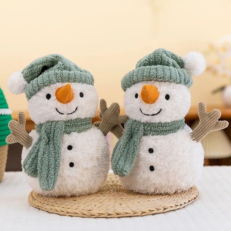 Y&D New Design Christmas Snowman Stuffed Animal Toys Home Sofa Decoration Snowman Elk Plush Dolls - Image 2