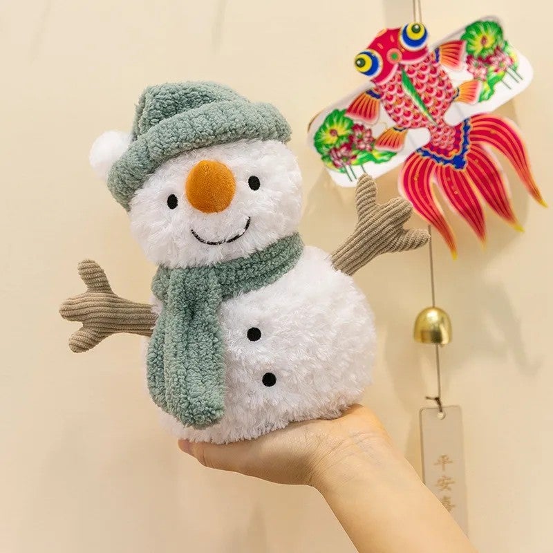 Y&D New Design Christmas Snowman Stuffed Animal Toys Home Sofa Decoration Snowman Elk Plush Dolls - Image 5