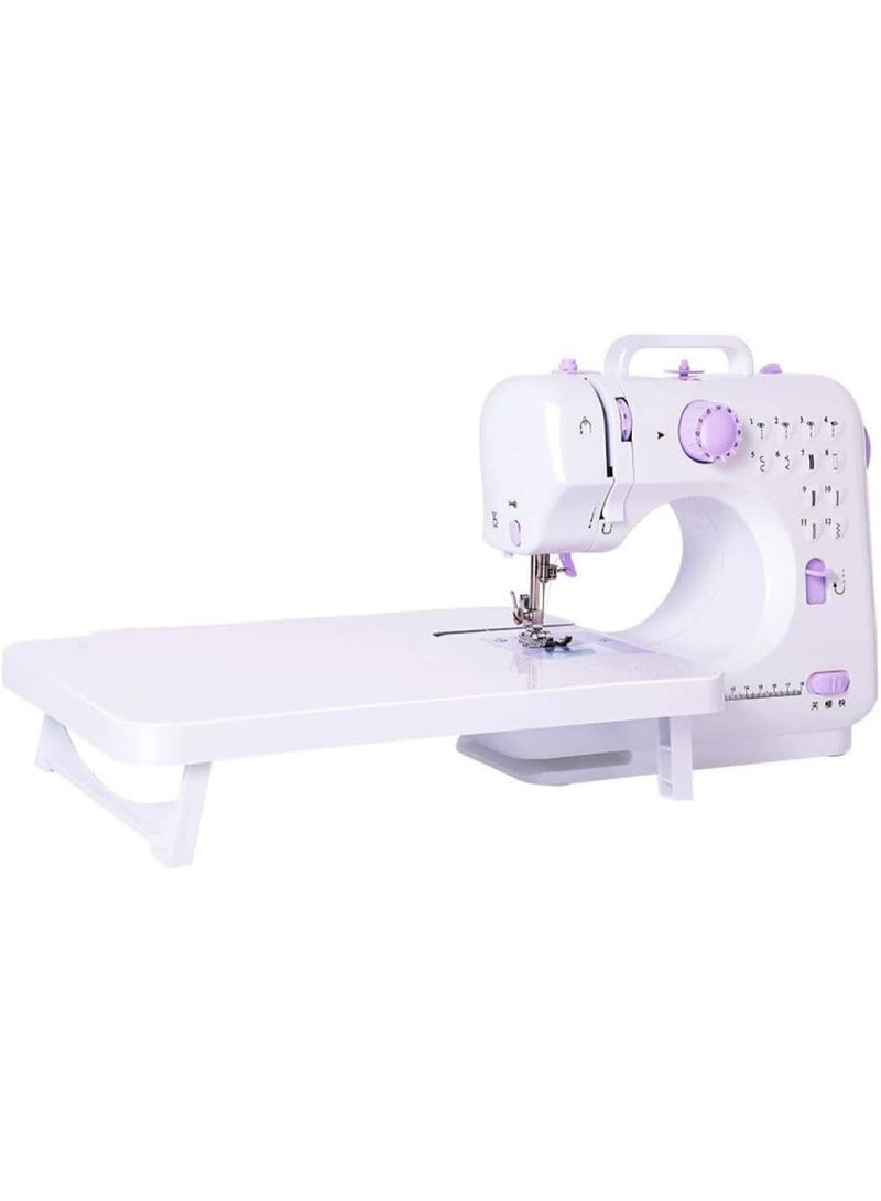 DubaiGallery Household Sewing Machine + Table + 12 Kit Presser Feet – Automatic Bobbin, Dual Speed, Compact Design – Ideal for Home Fashion Projects & Daily Repairs - Image 5