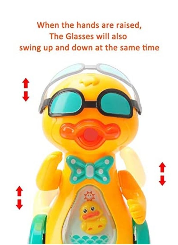 Rally - Multifunctional Musical Duck Walking Flapping Fun Dancing Duck Toy for Boys And Girls - Image 1