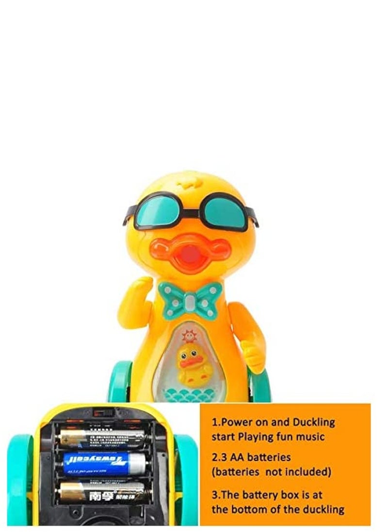 Rally - Multifunctional Musical Duck Walking Flapping Fun Dancing Duck Toy for Boys And Girls - Image 1