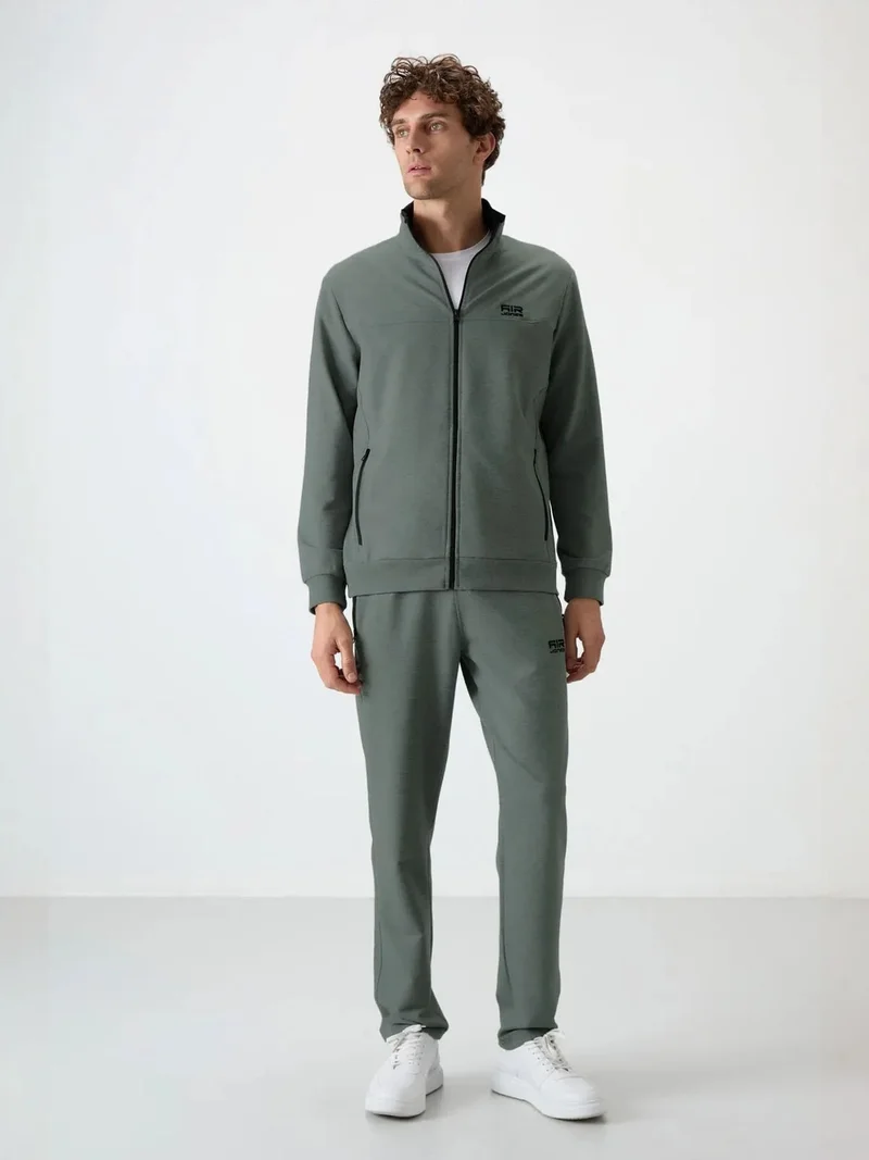تومي لايف TOMMY Men's Knit Fleece Sweatshirt And Pants Set