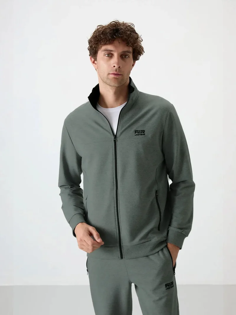 تومي لايف TOMMY Men's Knit Fleece Sweatshirt And Pants Set
