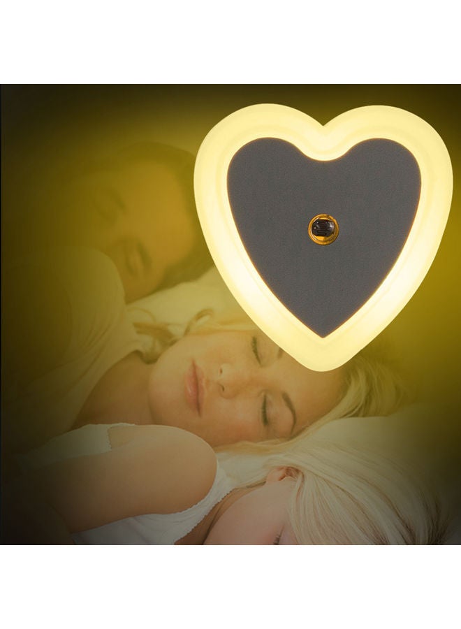 NIBEMINENT Pack Of 6 Plug-In LED Night Lights With Sensor Warm Yellow  - Image 4