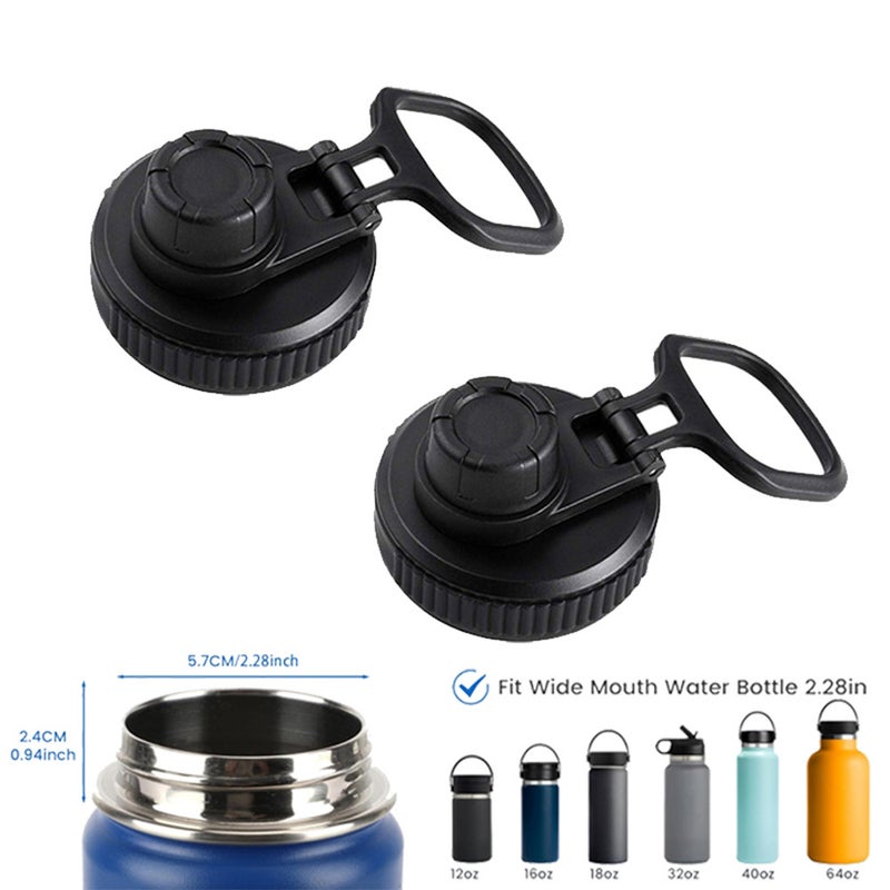 Colorful Direct Drinking Lid, Large Satchel Size Lid, Hydro Flask Space Pot Straw Lid, Sports Bottle Pp Plastic Lid - Image 5