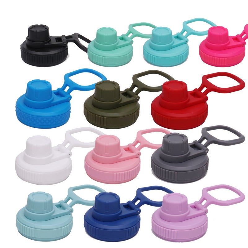 Colorful Direct Drinking Lid, Large Satchel Size Lid, Hydro Flask Space Pot Straw Lid, Sports Bottle Pp Plastic Lid - Image 2