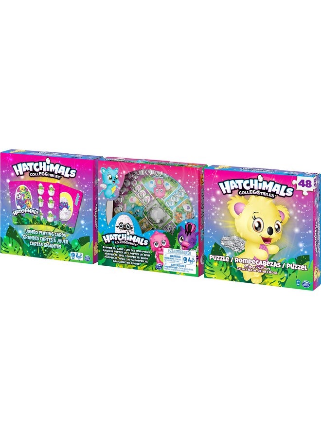 HATCHIMALS - Hatchimals Games 3 Pack Games Bundle, Kids Games for 3+ Years & Above - Image 1