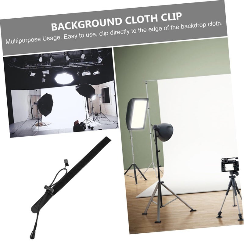 Valicud 6Pcs Photography Backdrop Clips Clamp Set Heavy Duty Spring - Image 5