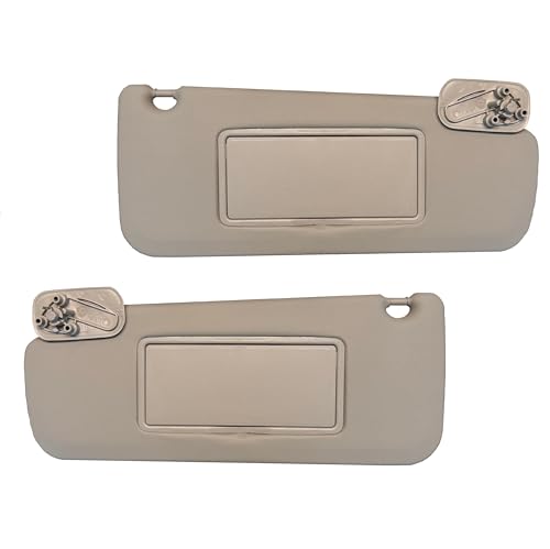 Sun Visor for Chevy Silverado GMC Sierra Pair Both Sides Beige 20072013