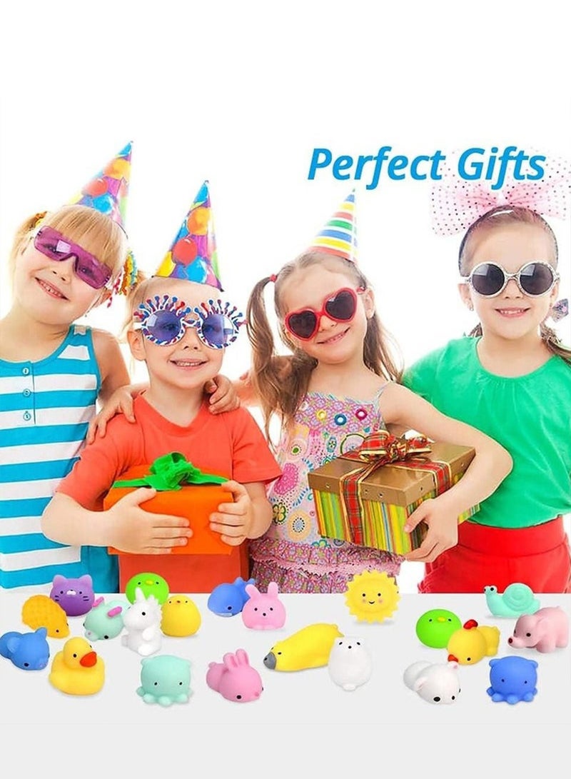 50 Pcs Squishy Toys, Kids Party Favors Mini Squishy Toy, Stress Relief Toys Squishies Bulk Toys, Classroom Prizes Birthday Party Gifts for Kids Adults - Image 4