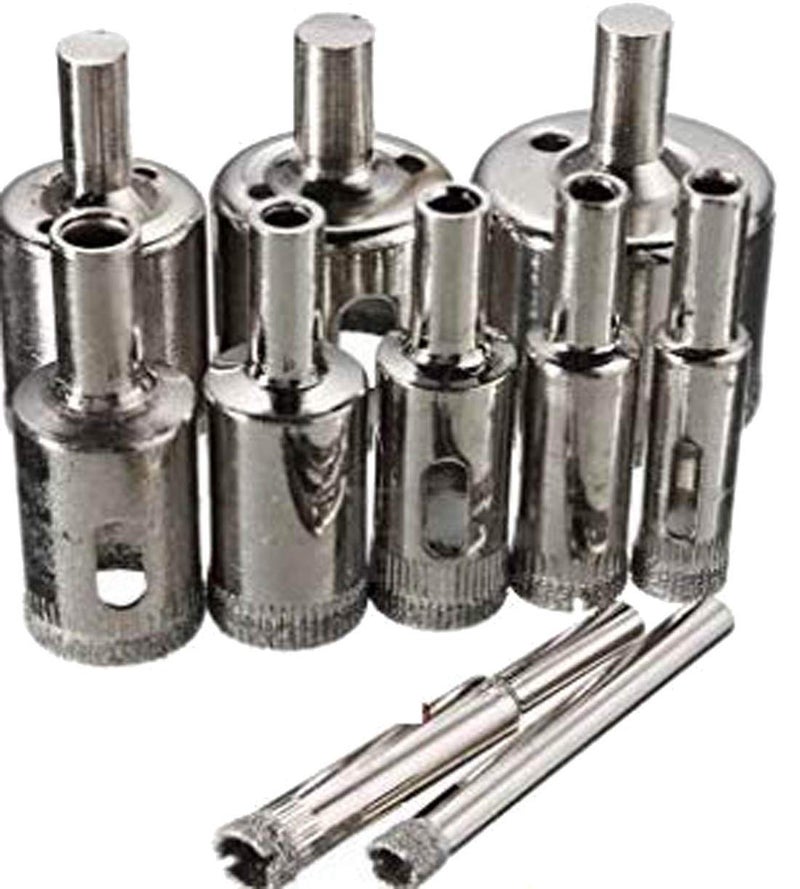 DIY Crafts DIY Crafts Design No 3 11 Pcs Diamond Drill Bit Set Glass Tile Marble and Ceramic Hollow Core Extractor Remover Tool Set for Glass Ceramics Porcelai Design No 3 11 Pcs 