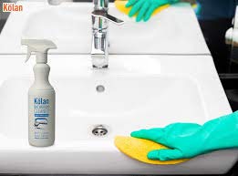 Kolan Bathroom Cleaner 700ml | Combo Pack of 2 | Organic Multi Enzyme Formula, Eco-Friendly and Biodegradable | No Bleach, Chemical Free | For Bathtubs, Shower Areas, Tiles, Floors, Sinks and Grouts - Image 4