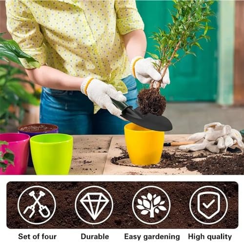 GTC 5 in 1 Home Gardening Rake Hand Weeder Straight Garden Tool Kits Set for Multicolor (SL-6007) - Image 4