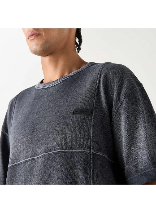 Lee Cooper Lee Cooper Textured Relaxed Fit T-shirt