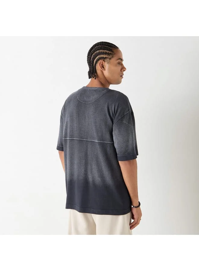 Lee Cooper Lee Cooper Textured Relaxed Fit T-shirt