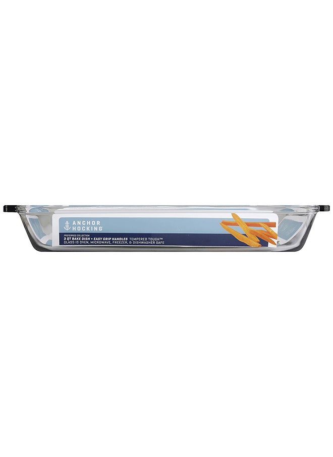 Anchor Hocking A/H 3 Qtr./Ltr. Rect. Bake Dish  - Image 2