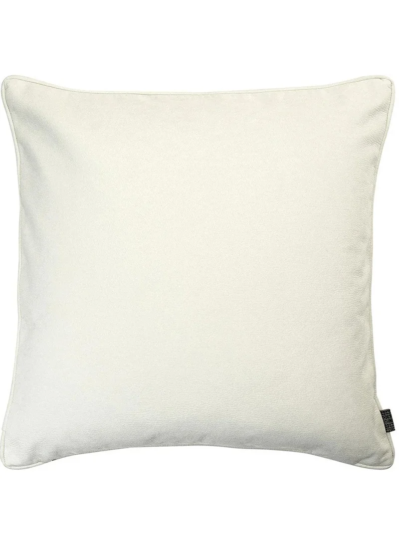 KNOT HOME Cushion Arlo Bianca (with filler) Pillow Knot Home Cover Set for Modern Sofa Contemporary Living Room Bedroom and Office Soft Washable