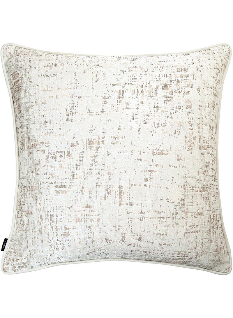 KNOT HOME Cushion Arlo Bianca (with filler) Pillow Knot Home Cover Set for Modern Sofa Contemporary Living Room Bedroom and Office Soft Washable  - Image 1