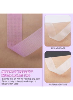 Lash Tape For Eyelash Extensions - Silicone Gel Eyelash Tape Eyelash Extension Tape For Sensitive Skin Pain Free Removal Breathable Micro Eyelash Extension Supplies（1 In X 4Yd，5Rolls Purple） - pzsku/Z6E57FA539291BBC60016Z/45/_/1734437881/8997bc1e-fc28-4db6-a35c-071f5800abf4